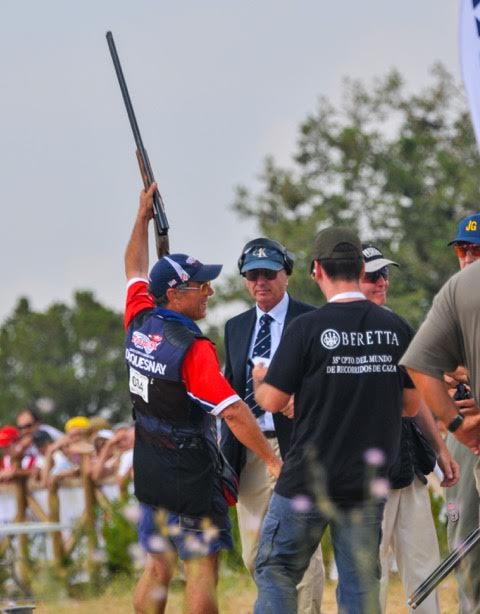 Brian DeQuesney taking the first world title won with a K-80 Parcours FITASC World Championships- Spain, 2013